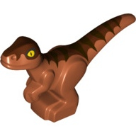 Lego raptor malý, tmavě oranžová (6225624)